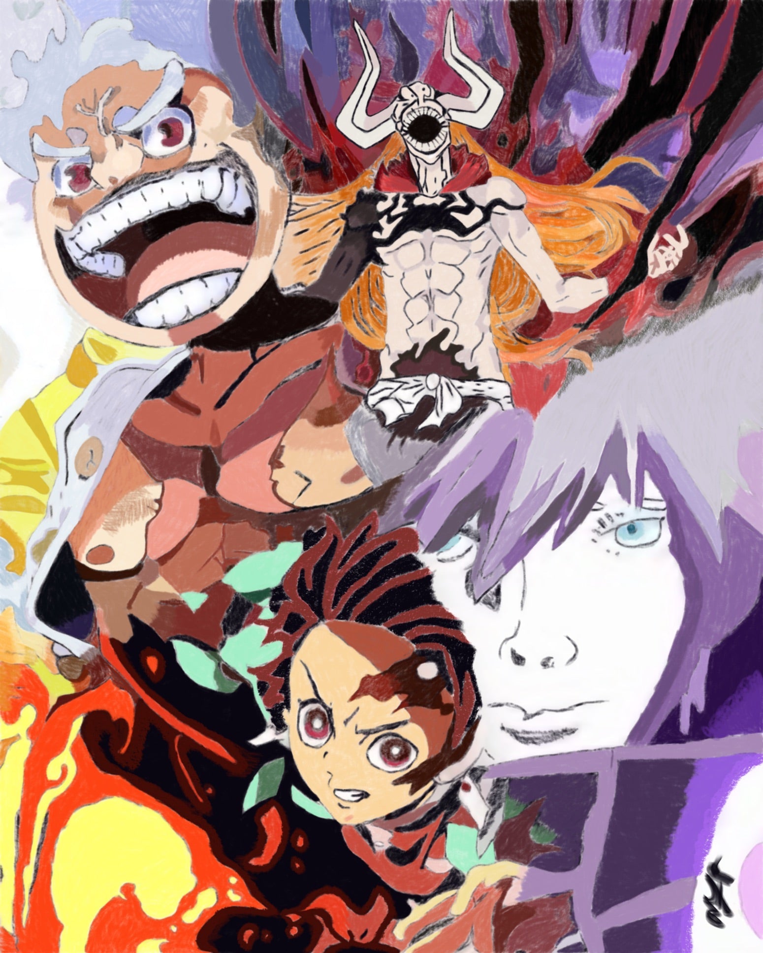 Anime Art - By Mj Pedersen