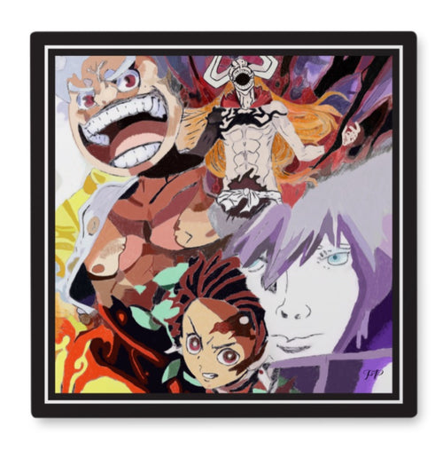 3 Piece Collage - Metal Framed